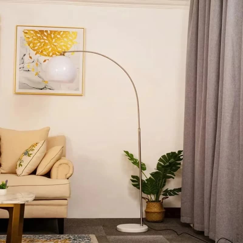 Modern Minimalist Living Room Bedroom Floor Lamp Reading Home Decoration Lamp Bed Lamp Retractable Floor Light Mood Lamp LED styled beside the sofa