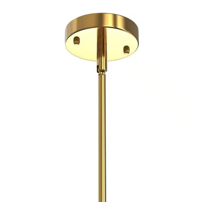 Gold Glass Pendant Light – 1 - Light Minimalist Ceiling Lamp - Lumière HomePendant Light